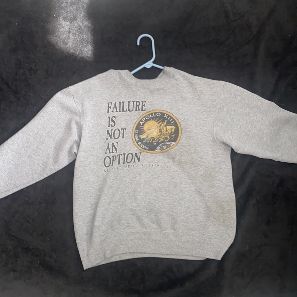 Vintage Men’s large Grey crew neck